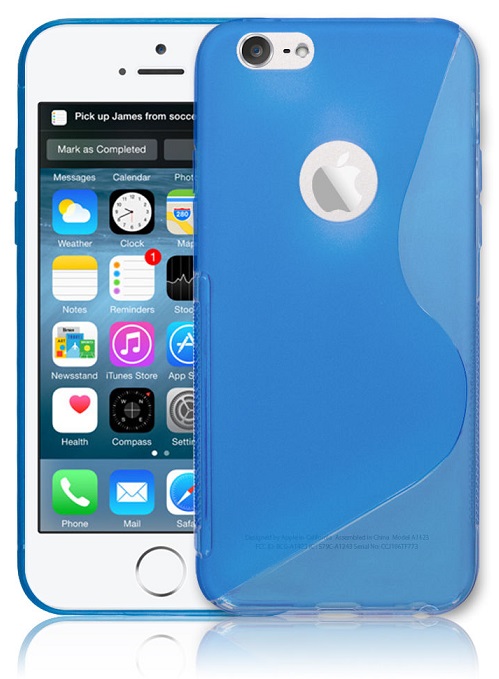 Silicone Case S-Line for Apple iPhone 6/6s blue