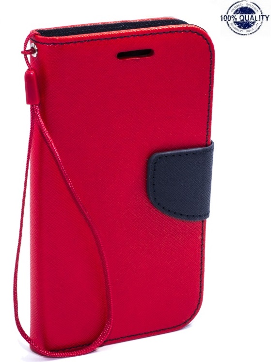 Diary Book Case for Apple iPhone 6/6s Plus - Red