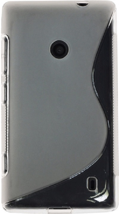 Silicone Case S-Line for Nokia Lumia 520/525 - Clear