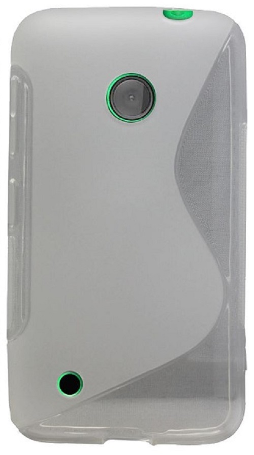 Silicone Case S-Line for Nokia Lumia 530 - Clear (TPU)