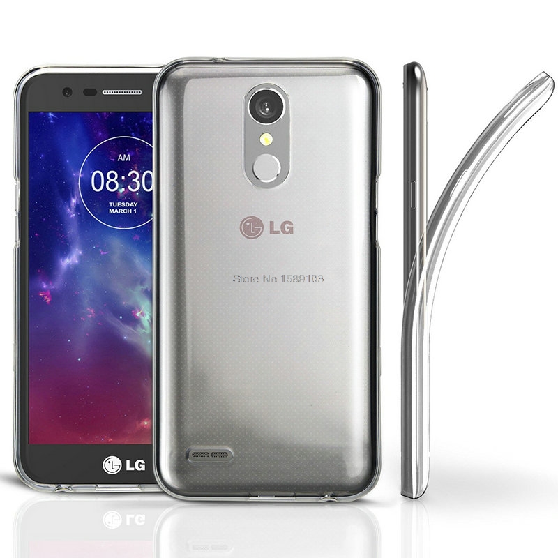 Ultra Slim 0,3mm Silicone Case for LG K10 Model 2017 in Clear