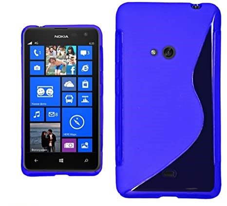 Silicone Case S-Line for Nokia Lumia 625 - Blue