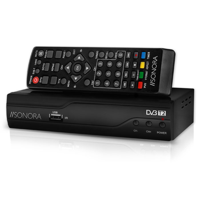 Επίγειος ψηφιακός δέκτης SONORA DVB T2-001