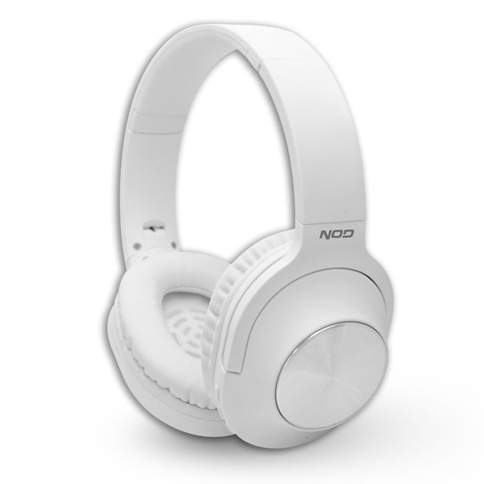NOD PLAYLIST Bluetooth over-ear ακουστικά με μικρόφωνο WHITE