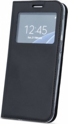 Smart Look book case (Huawei Mate 10 Lite) Μαύρο 