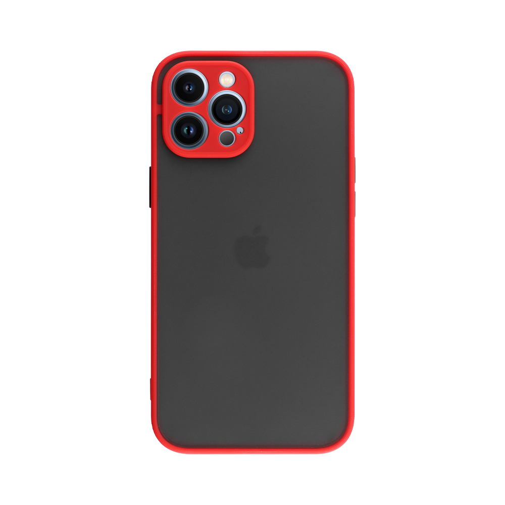 LIME ΘΗΚΗ IPHONE 13 PRO 6.1" HARDSHELL FUSION CAMERA GUARD RED WITH BLACK KEYS