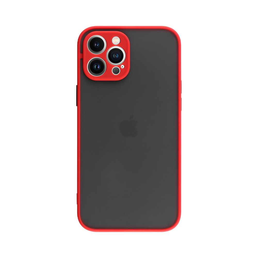 LIME ΘΗΚΗ IPHONE 13 PRO MAX 6.7" HARDSHELL FUSION CAMERA GUARD RED WITH BLACK KEYS