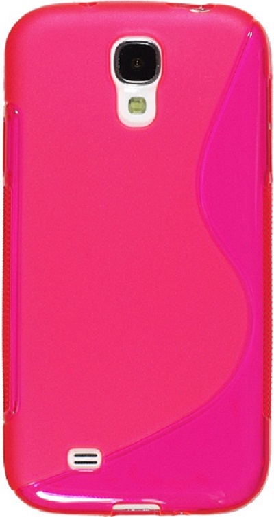 Silicone Case S-Line for Samsung Galaxy S4 i9500, i9505 - Pink