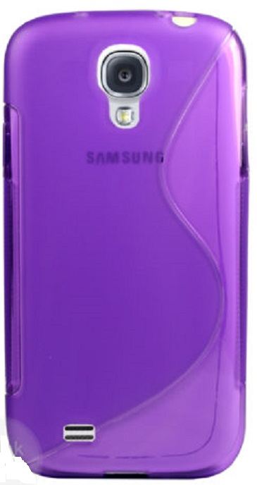 Silicone Case S-Line for Samsung Galaxy S4 i9500, i9505 - Purple