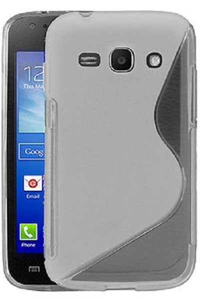 Silicone Case S-Line for Samsung Galaxy Ace 3 GT-S7272 - Clear (TPU)