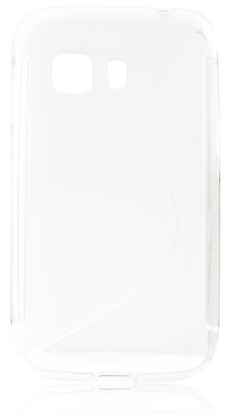 Silicone Case S-Line for Samsung Galaxy Young 2 SM-G130 - Clear (TPU)