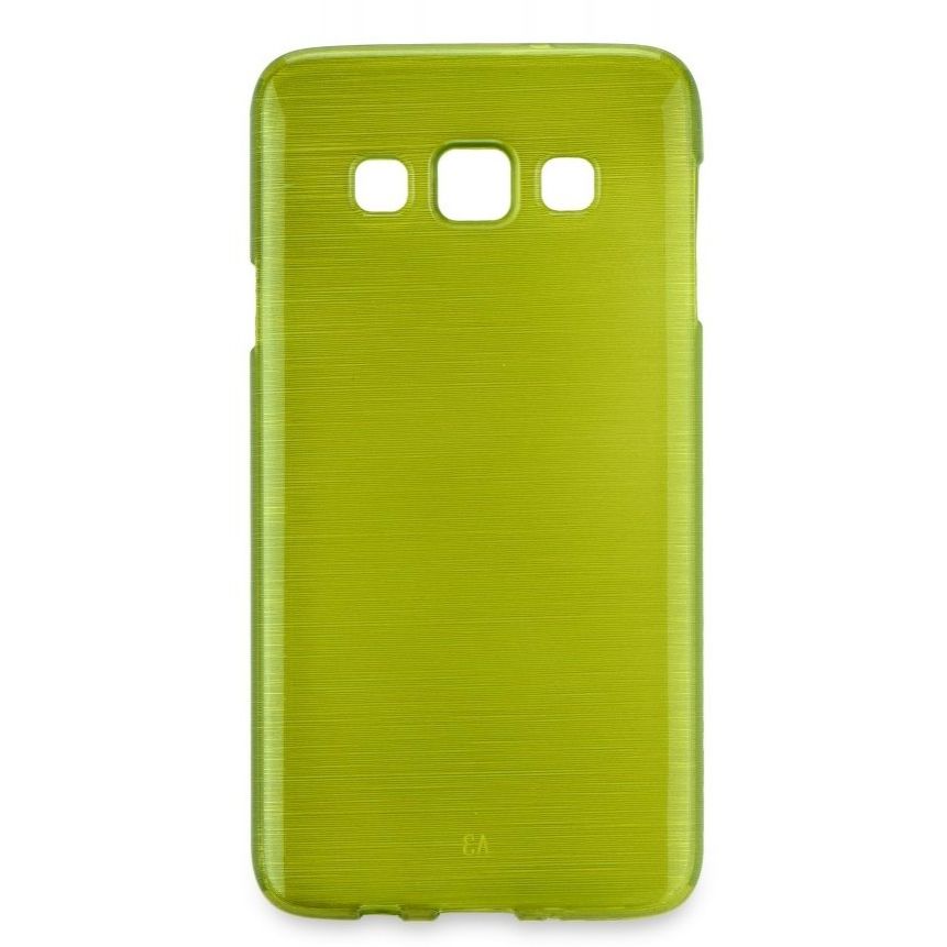 Jelly Case Brush for Samsung Galaxy J1 SM-J120F (2016) - Green