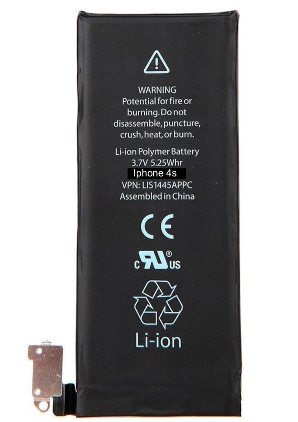 High Copy Μπαταρία για iPhone 4S, Li-ion 1430mAh PBAT-002