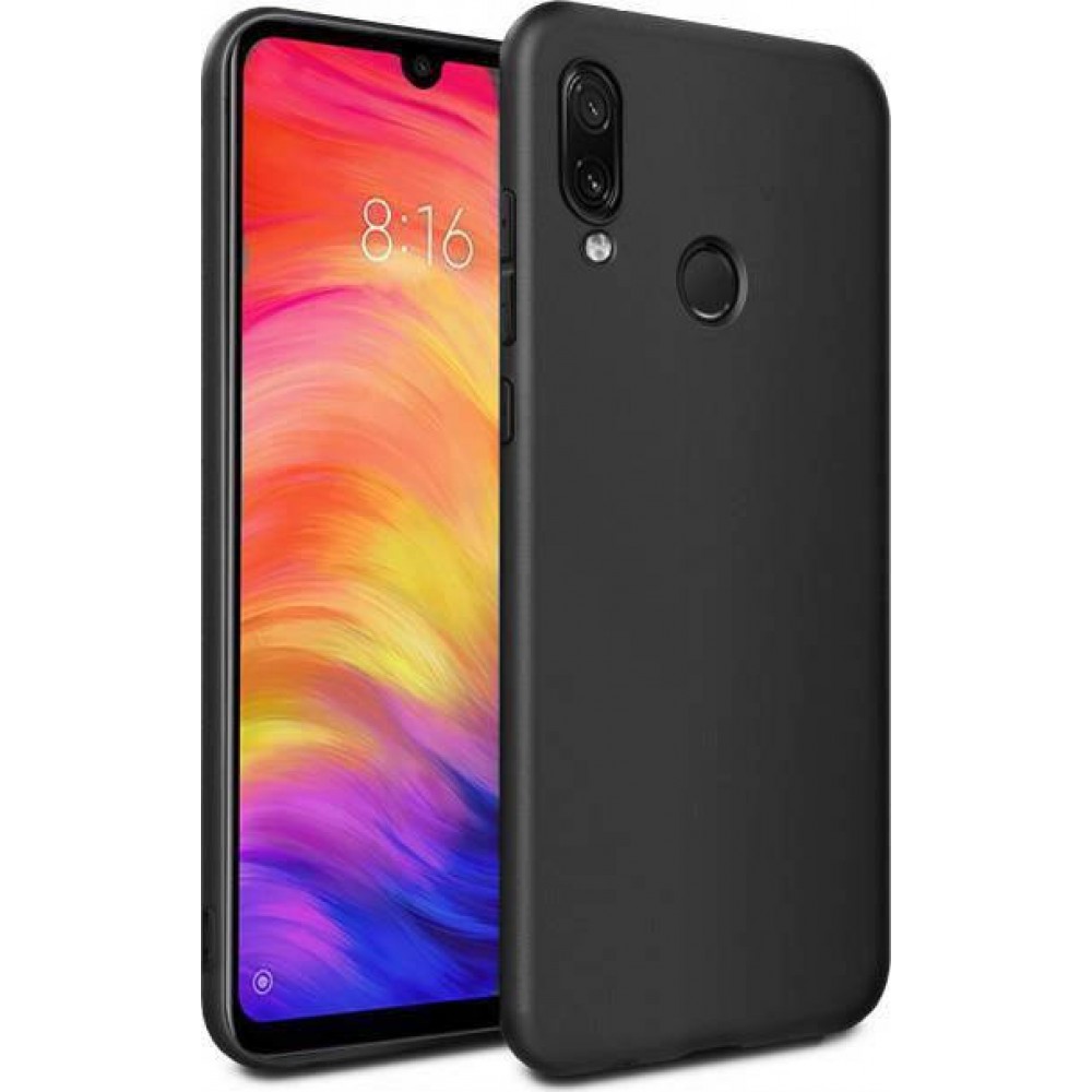 Jelly Case Flash Mat - Xiaomi Redmi 7 in black