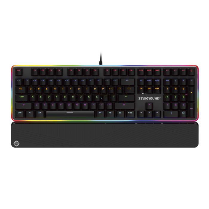  Keyboard Mechanical RGB Zeroground KB-2800G SATOMI 