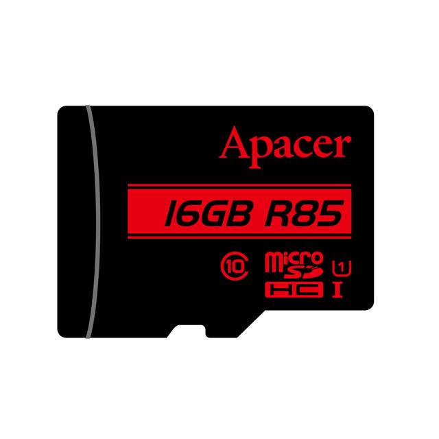  Memory Card Micro SDHC UHS-I U1 Class10 16GB Apacer R85 