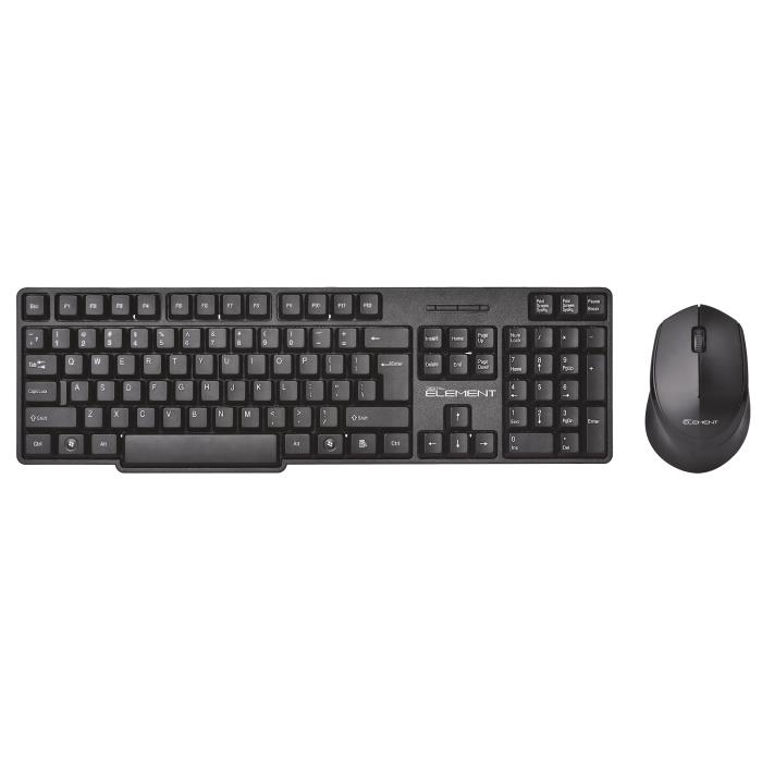 Keyboard & Mouse Wireless Element KB-255WMS 