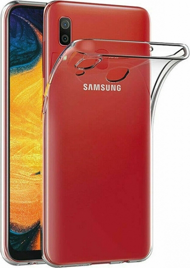 Ultra Slim 0,3mm Silicone Case for Samsung Galaxy A20e in Clear