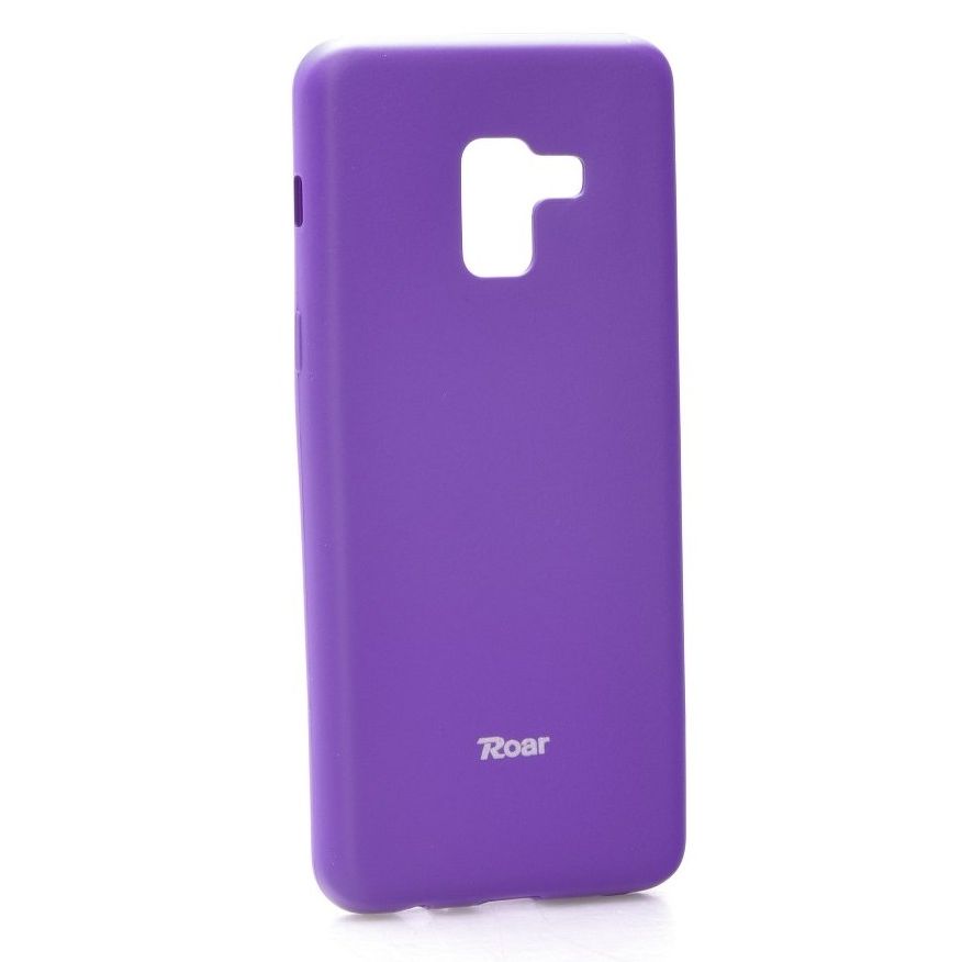 Roar Colorful Jelly Case - Samsung Galaxy A8 SM-A530 Model 2018 in Purple