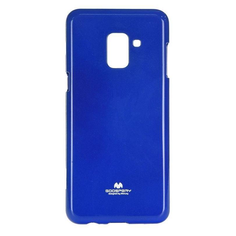 Jelly Case Mercury - Samsung Galaxy A8 Plus A730F Model 2018 in Blue