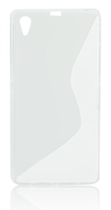 Silicone case s-line for Sony Xperia M4 Aqua clear