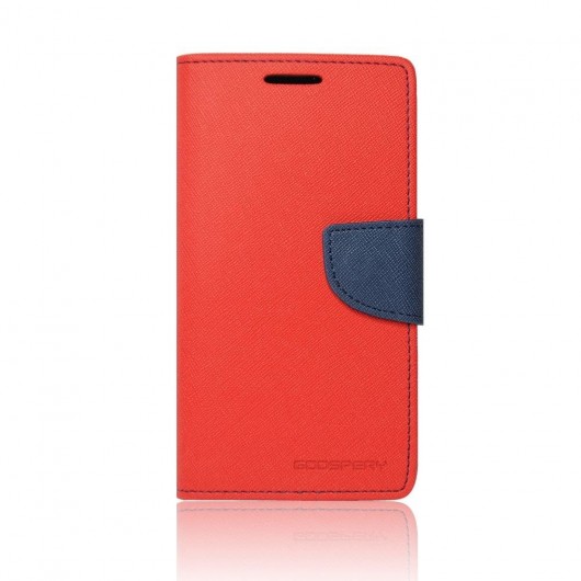 Fancy Diary Book Stand Case for Sony Z5 Premium Red