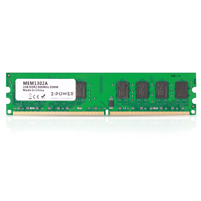 2-POWER MEM1302A 2GB DIMM DDR2