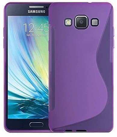 Silicone case s-line for Samsung galaxy A3 in purple