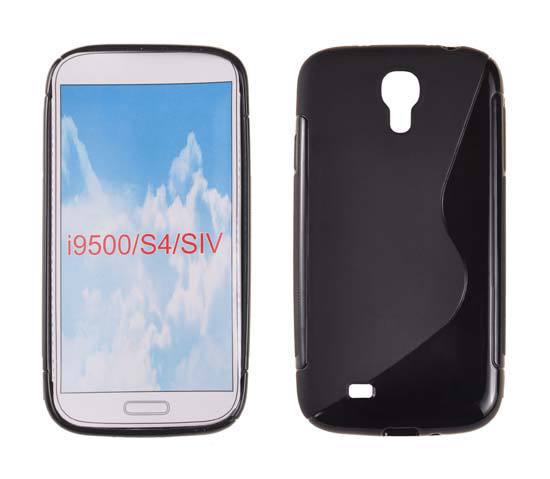 Silicone Case S-Line for Samsung Galaxy S4 i9500, i9505 - Black