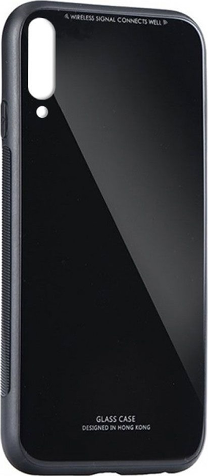 Glass Case for Samsung Galaxy A50 SM-A505F in black