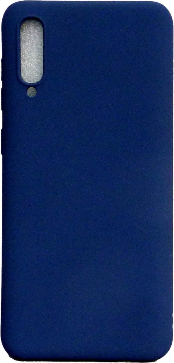 Silicone Case soft matt for Samsung Galaxy A70 in Blue