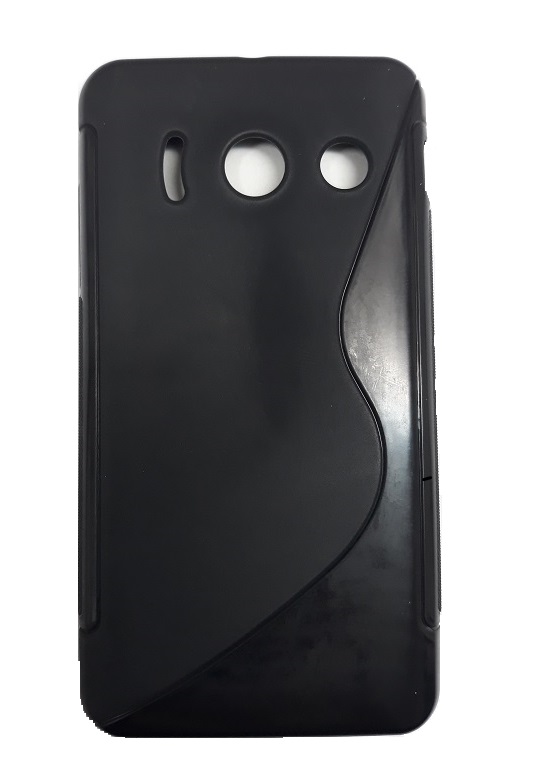 Silicone Case S-Line for Huawei Ascend Y300 in BLACK