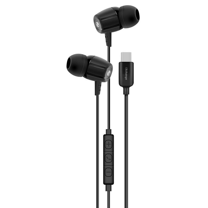  Earphone iXchange SE12 Type-C Black 