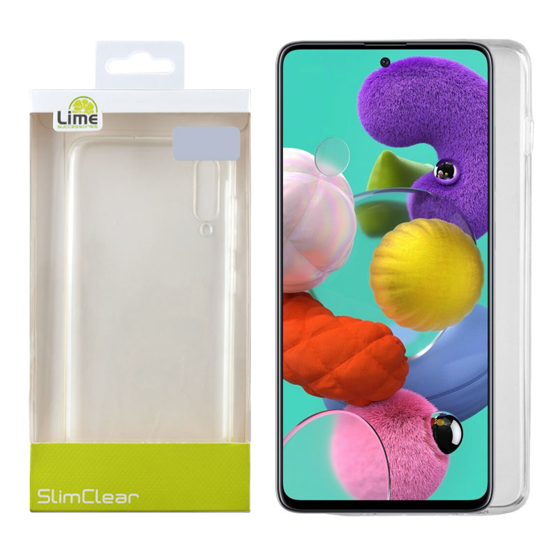 LIME ΘΗΚΗ SAMSUNG A51 A515 SLIMCLEAR TPU ΔΙΑΦΑΝΗ