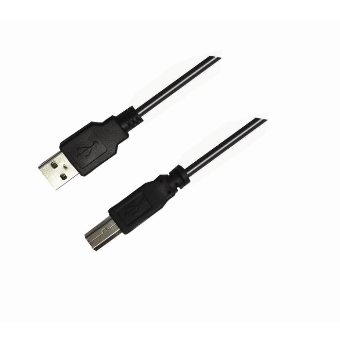 Cable USB M/M 1,8m Aculine USB-004