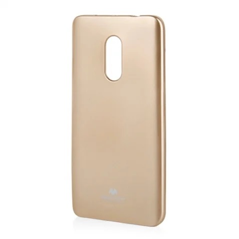 Silicone case goospery for xiaomi note 4 in gold