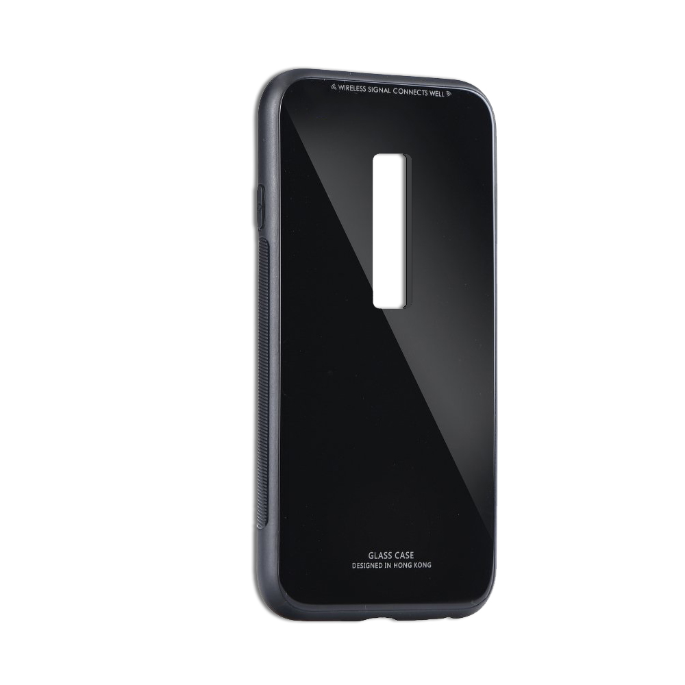 FORCELL GLASS CASE ΓΙΑ XIAOMI REDMI 8 -  ΜΑΥΡΗ