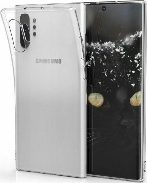 Silicone case for Samsung Galaxy Note 10 plus in clear