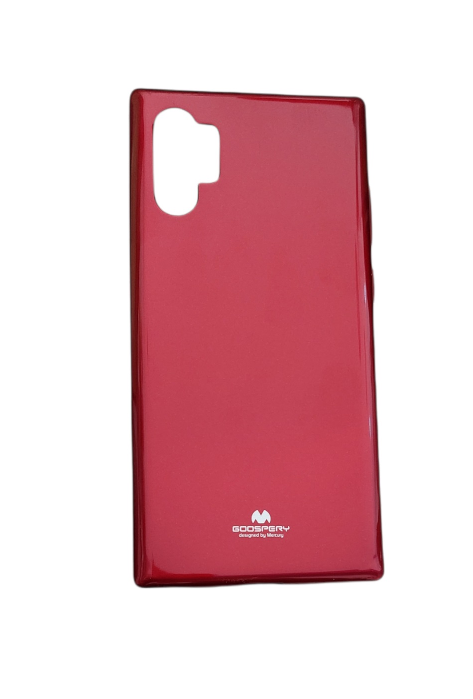 Silicone case i-jelly for Samsung galaxy Note 10 plus in red