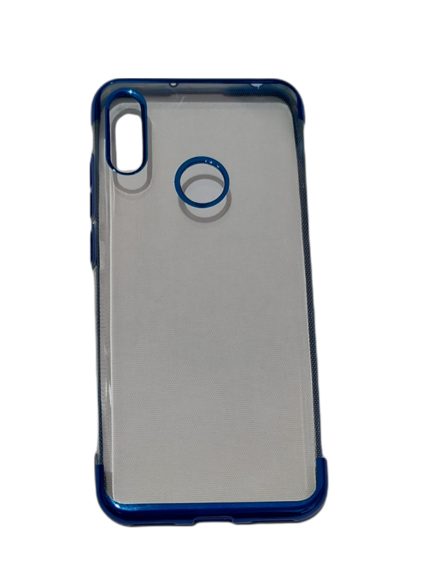 Silicone case for Huawei Y7 2019 blue