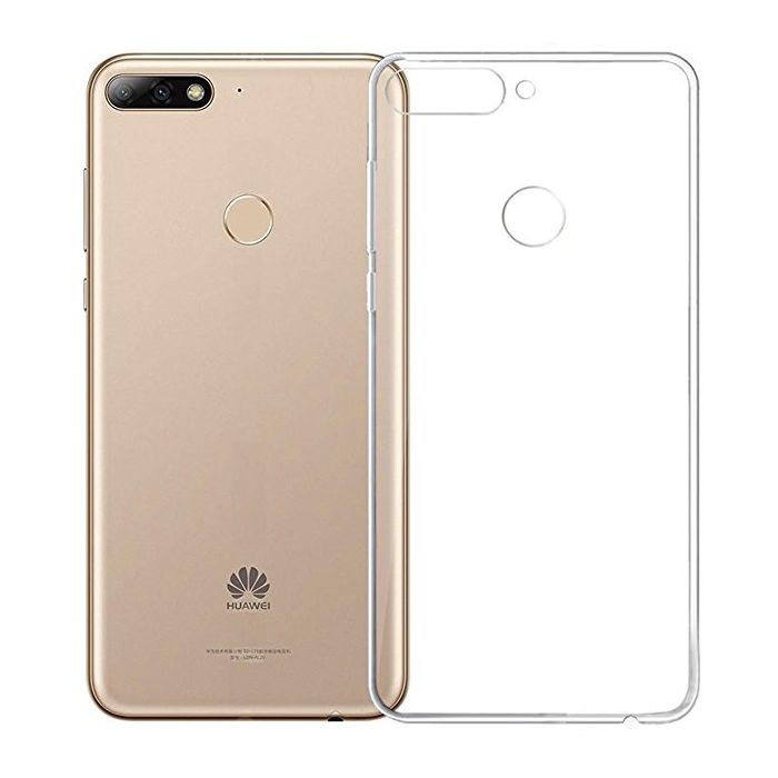 Silicone case ultra slim for Huawei Y6 Prime 2018 in clear