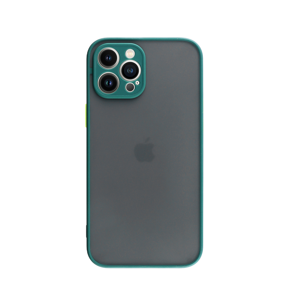 LIME ΘΗΚΗ IPHONE 13 PRO MAX 6.7" HARDSHELL FUSION CAMERA GUARD DARK GREEN WITH YELLOW KEYS