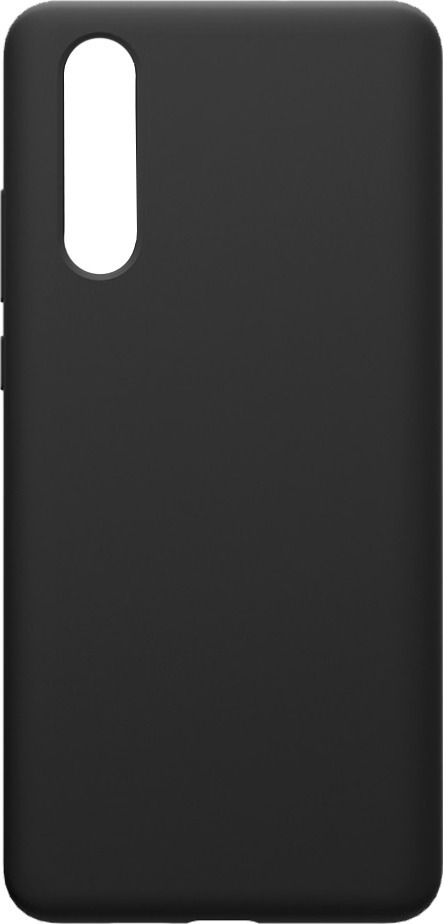 Silicone jelly case mat for Huawei P20 Pro in black