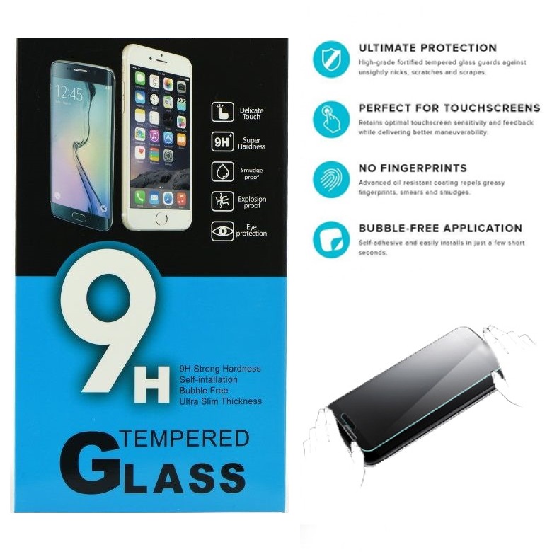 HUAWEI P Smart (2019)  TEMPERED GLASS 9H Hardness 0,3mm