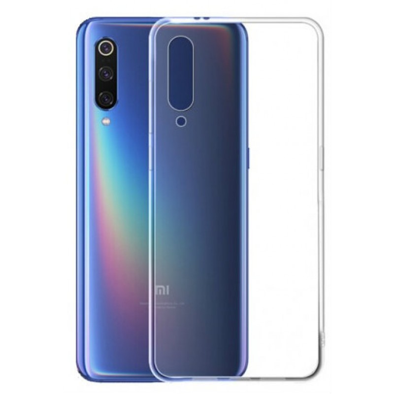 Silicone case ultra slim Xiaomi Mi 9 in clear