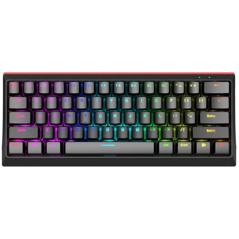  MARVO KG962 GAMING RGB ΜΗΧΑΝΙΚΟ ΠΛΗΚΤΡΟΛΟΓΙΟ, ΜΑΥΡΟ 