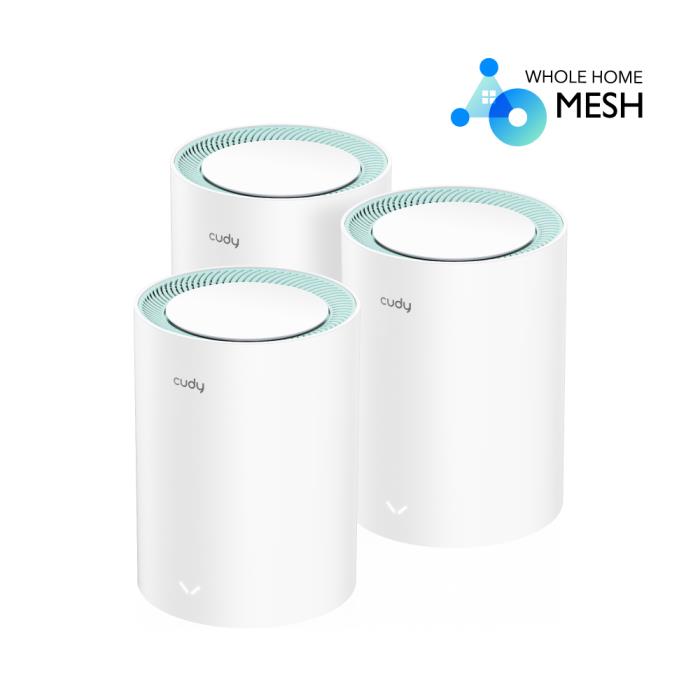 Mesh Wi-Fi Gigabit AC1200 Cudy M1300(3-Pack) 