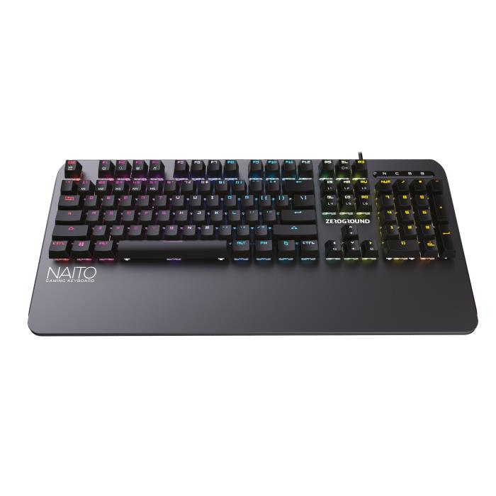  Keyboard Optical/Mechanical RGB Zeroground KB-3500G NAITO 