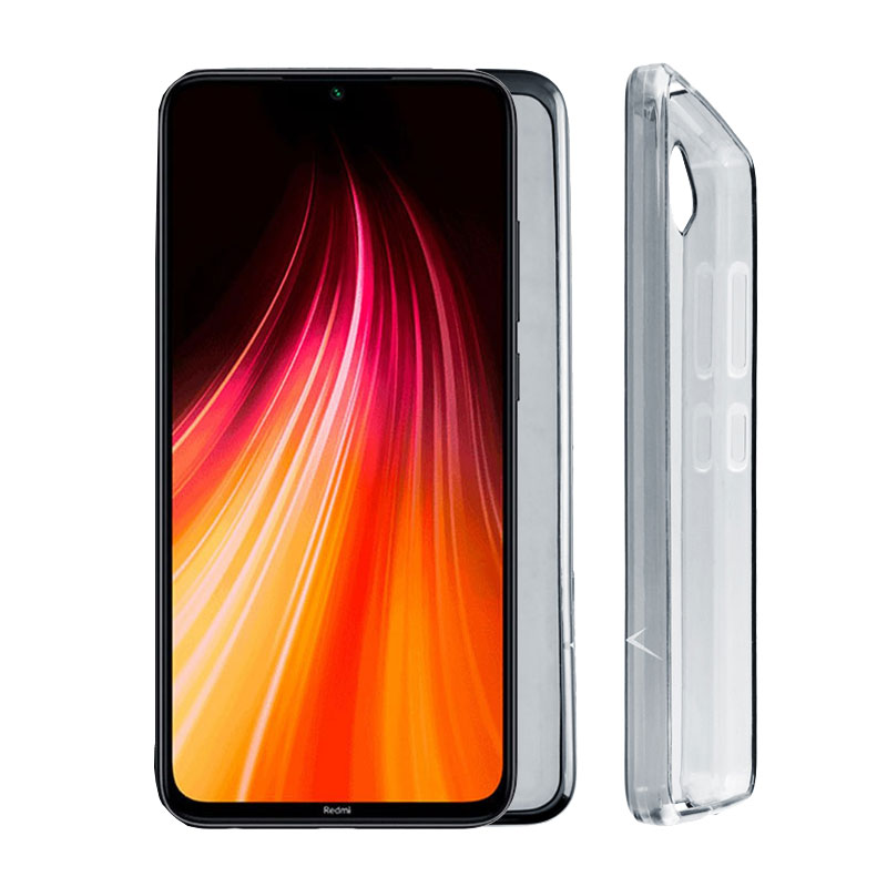 VOLTE-TEL ΘΗΚΗ XIAOMI REDMI NOTE 8 6.3 SLIMCOLOR AIR TPU ΔΙΑΦΑΝΗ ΓΚΡΙ