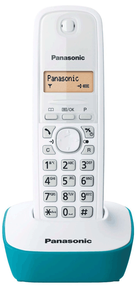 Ασύρματο Τηλέφωνο Panasonic KX-TG1611 Γαλάζιο 